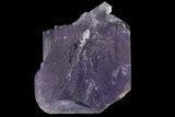 Lustrous Purple Cubic Fluorite Crystal - Morocco #80330-1